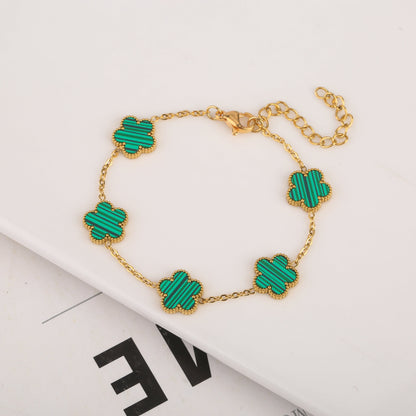 Five-leaf Clover Bracelet