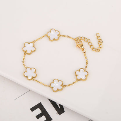 Five-leaf Clover Bracelet