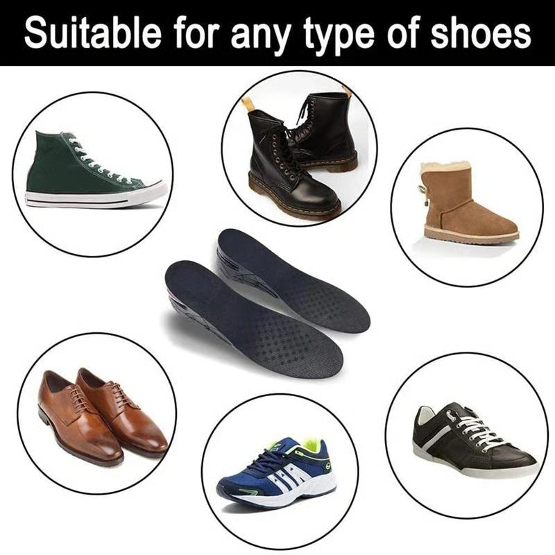 🔥HOT SALE🔥 Invisible Air Height Increase Insoles Pair - With Adjustable Height 3cm to 9cm 👞
