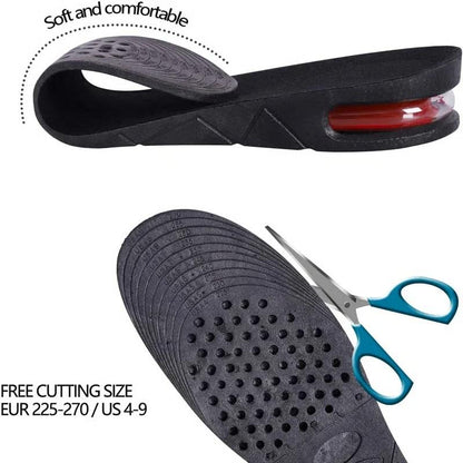 🔥HOT SALE🔥 Invisible Air Height Increase Insoles Pair - With Adjustable Height 3cm to 9cm 👞