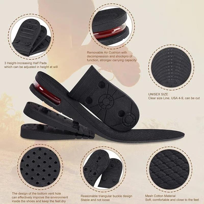 🔥HOT SALE🔥 Invisible Air Height Increase Insoles Pair - With Adjustable Height 3cm to 9cm 👞
